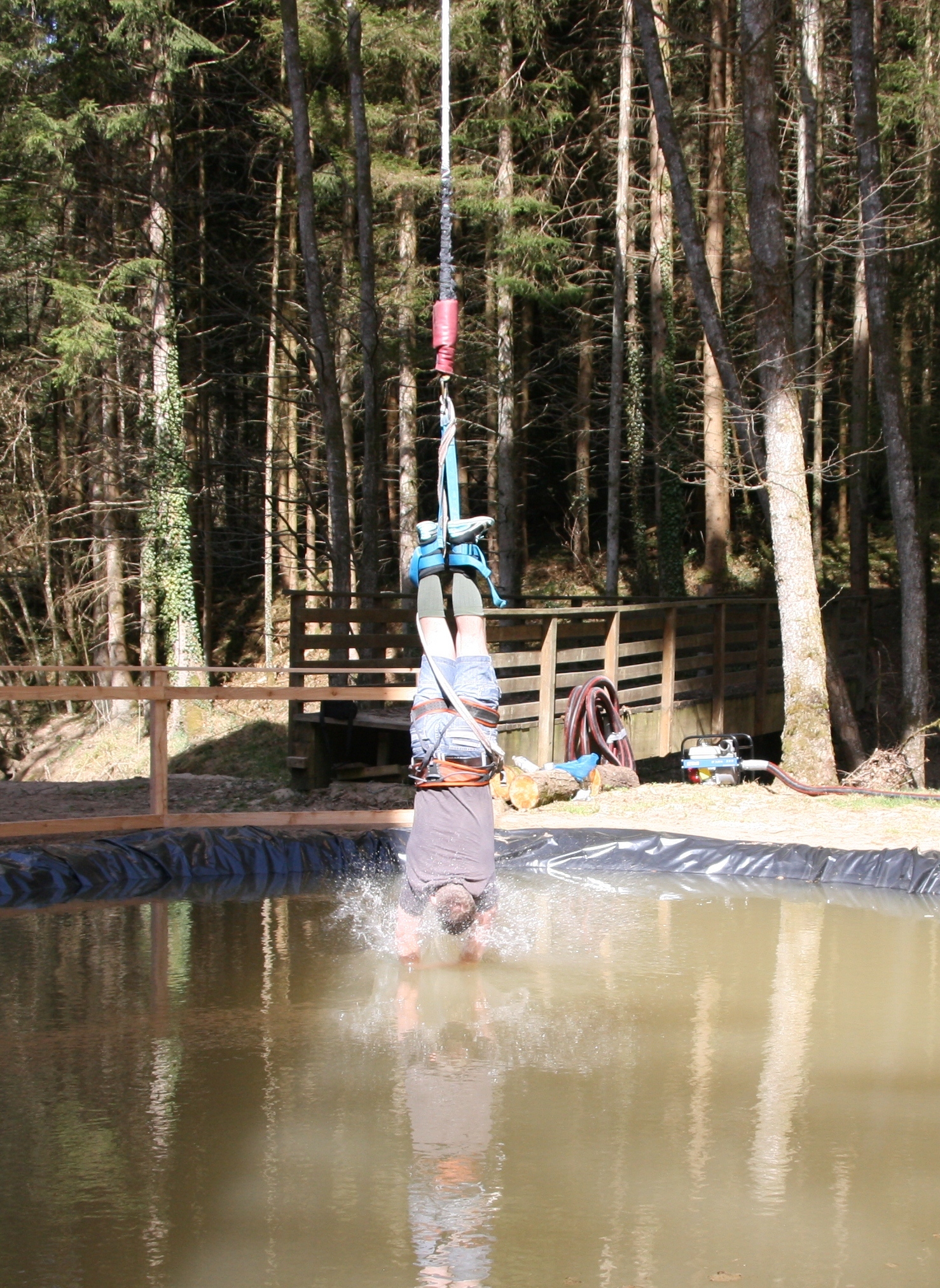 Saut à l'élastique Jura -